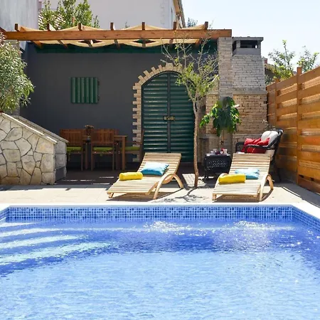 Дом отдыха Ferienhaus Mit Privatpool Fuer 6 Personen Ca 120 Qm In Zadar, Dalmatien Und Umgebung Задар